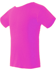 Camiseta hombre manga corta en varios colores fluor personalizable